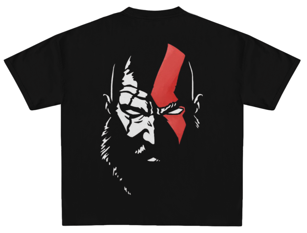 Vawzen Ghost of Sparta Edition tee inspired by God of War — Unleash the Rage. Embrace the Power.