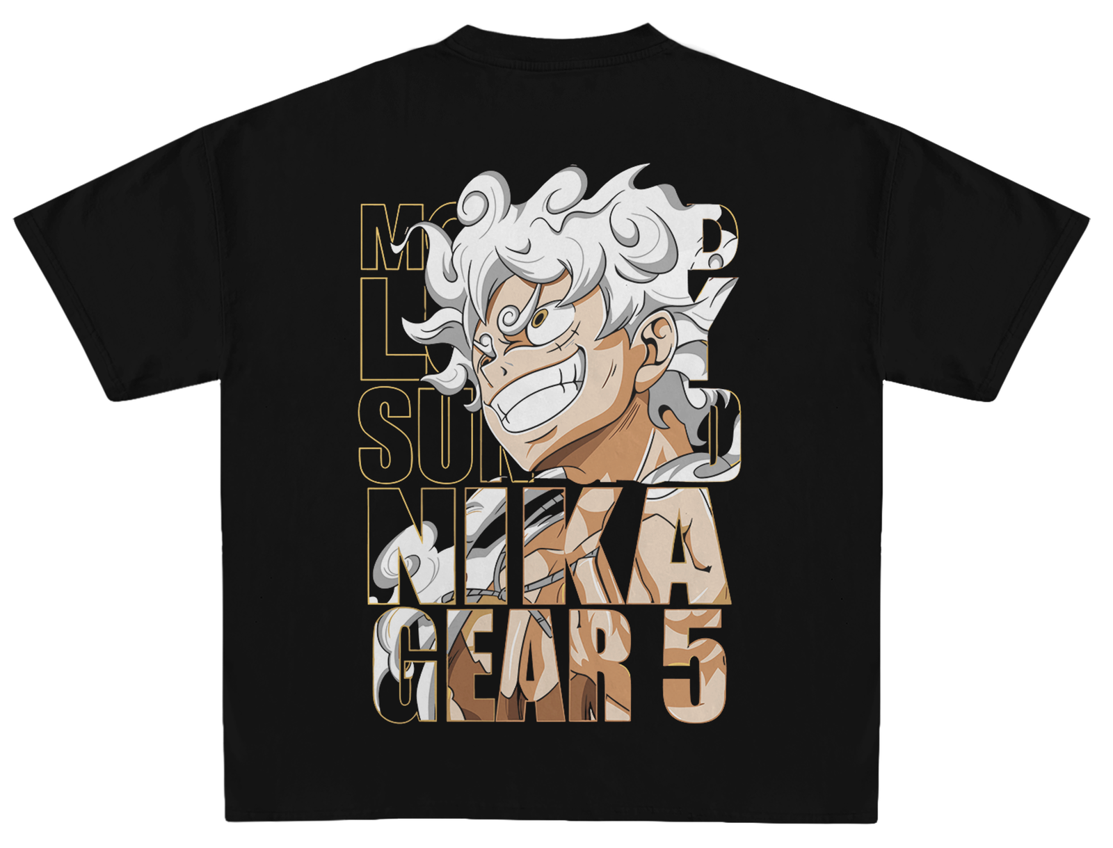 Vawzen Sun God Gear 5 Edition tee with bold anime-inspired artwork — Awaken the Warrior. Embrace the Freedom.
