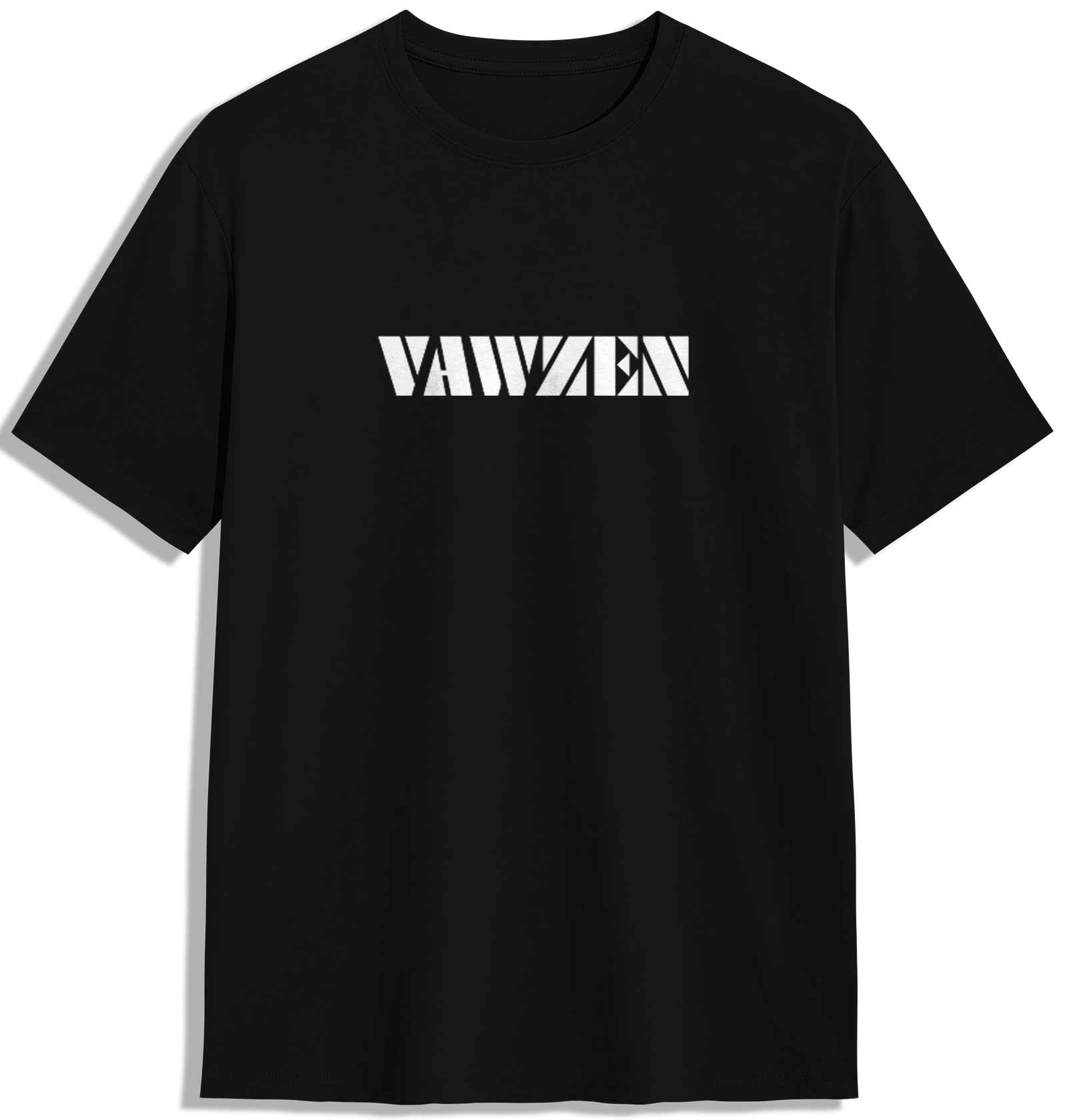 VAWZEN Signature Type regular fit tee — classic cut with standout branding.